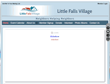 Tablet Screenshot of littlefallsvillage.org
